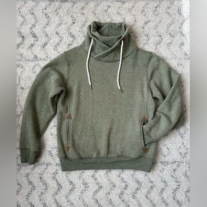 Cowl neck sweatshirt